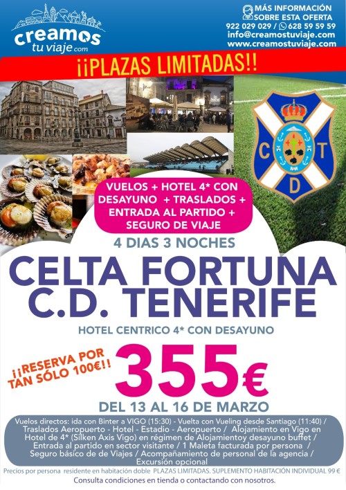 CELTA FORTUNA - CD TENERIFE