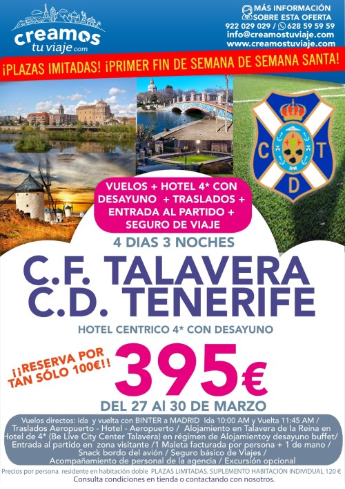 CF TALAVERA - CD TENERIFE