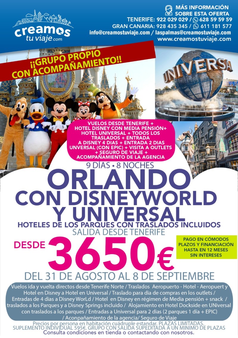 ORLANDO - GRUPO PROPIO