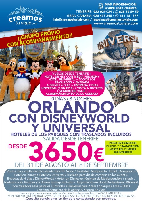 ORLANDO - GRUPO PROPIO