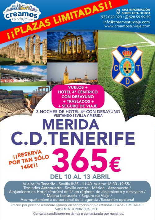 MÉRIDA - CD TENERIFE