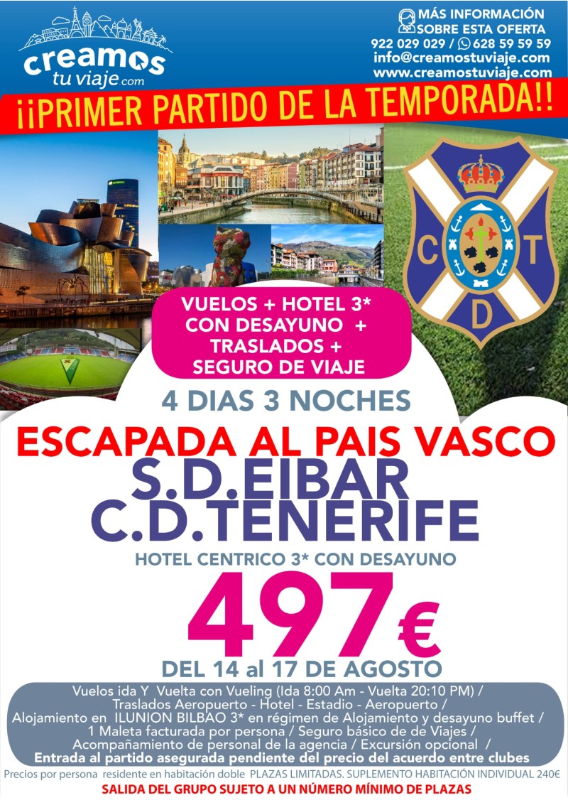 SD EIBAR - CD TENERIFE