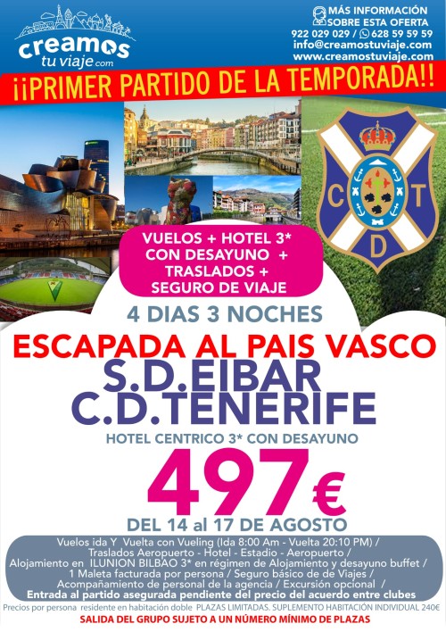 SD EIBAR - CD TENERIFE