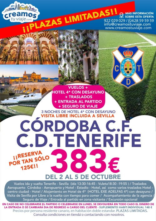 CÓRDOBA - CD TENERIFE