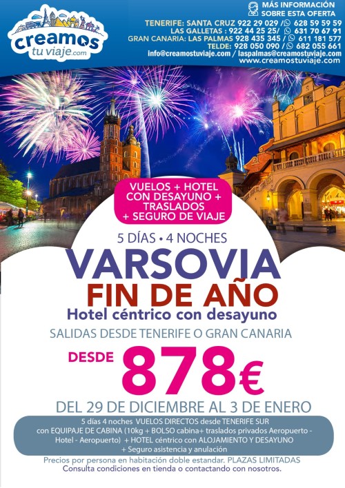 VARSOVIA - FIN DE AÑO