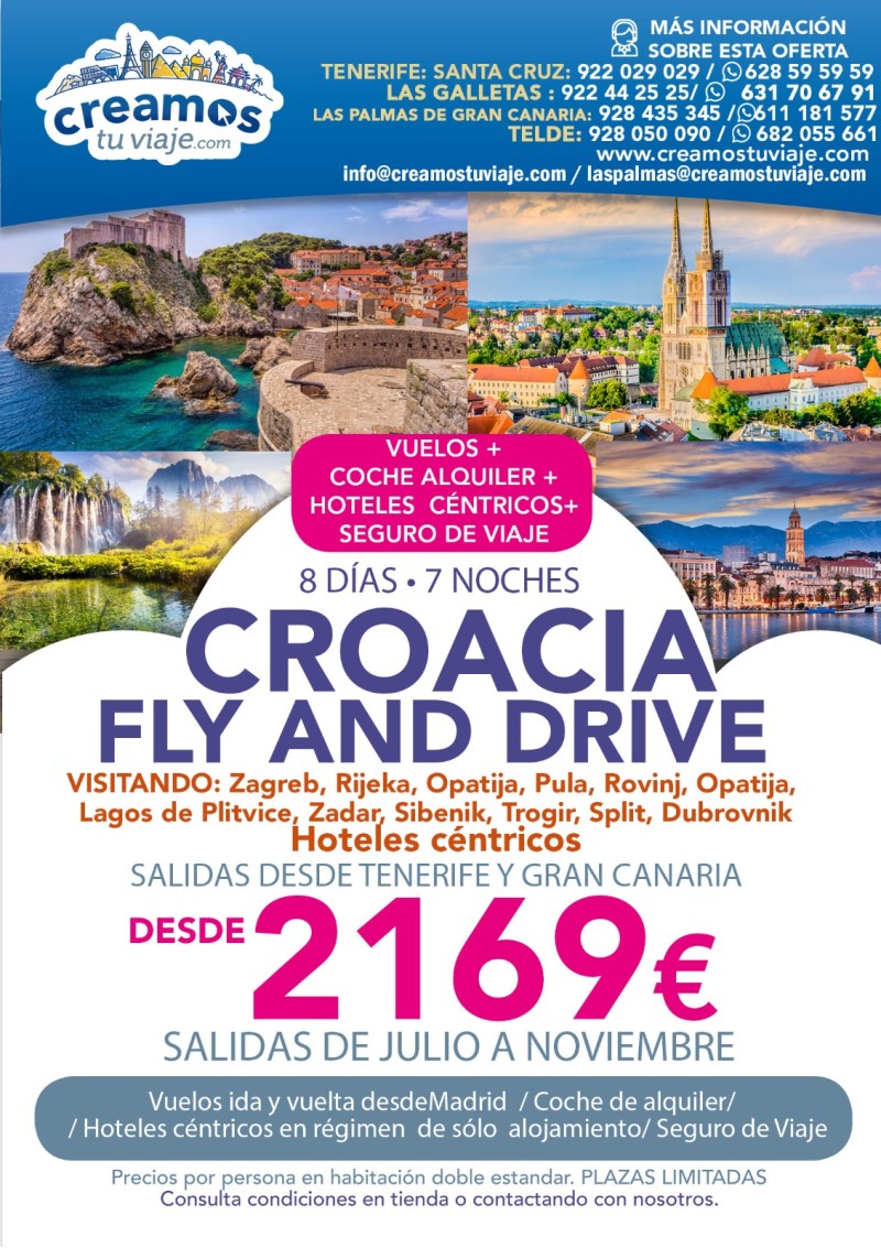 CROACIA FLY AND DRIVE