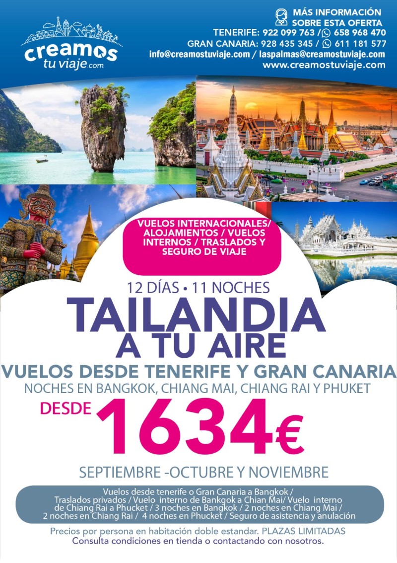 TAILANDIA A TU AIRE