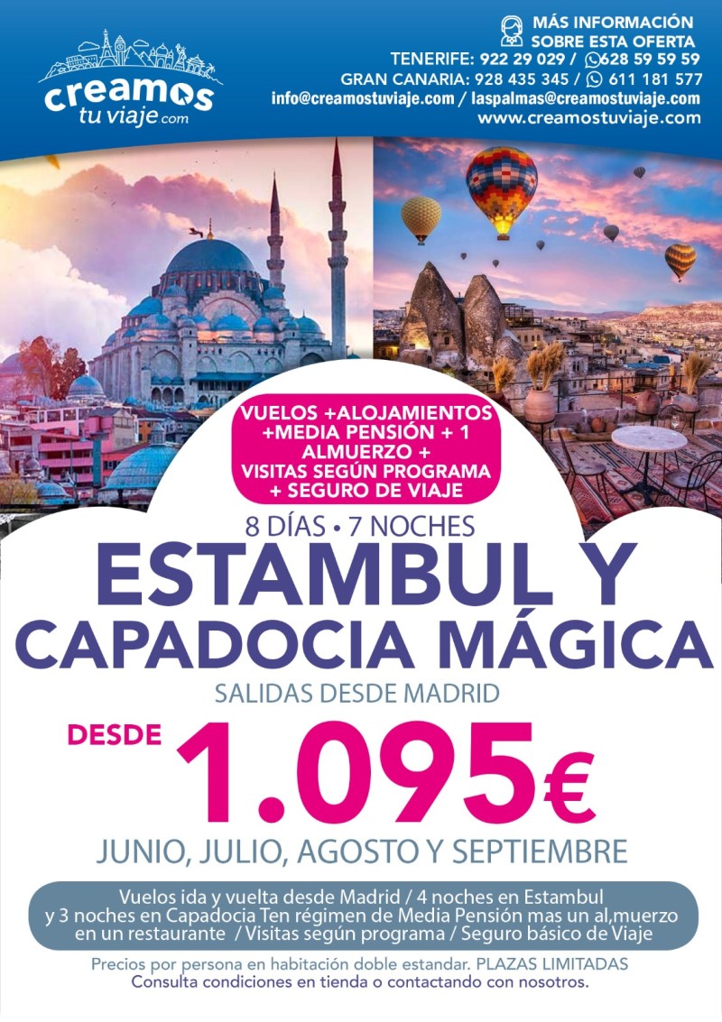 ESTAMBUL Y CAPADOCIA MÁGICA