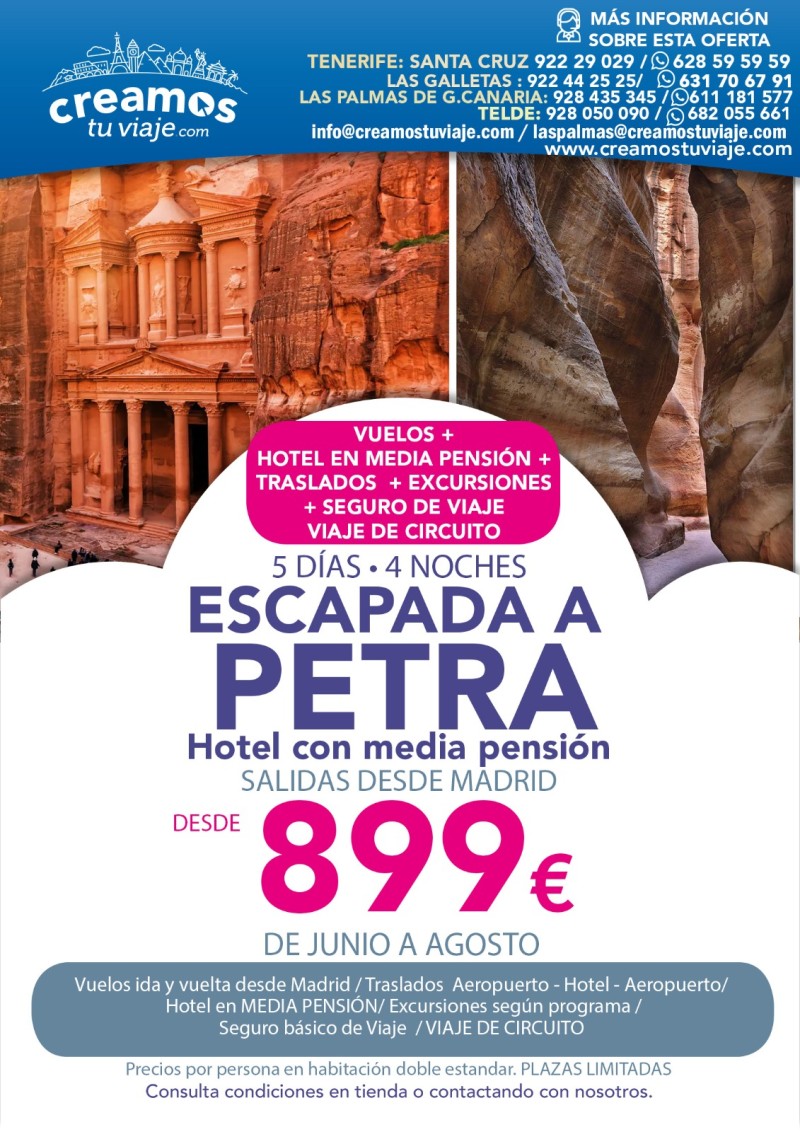 ESCAPADA A PETRA